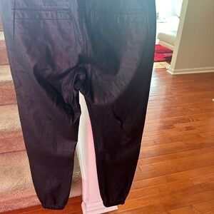 Raw -G-Star joggers-faux leather